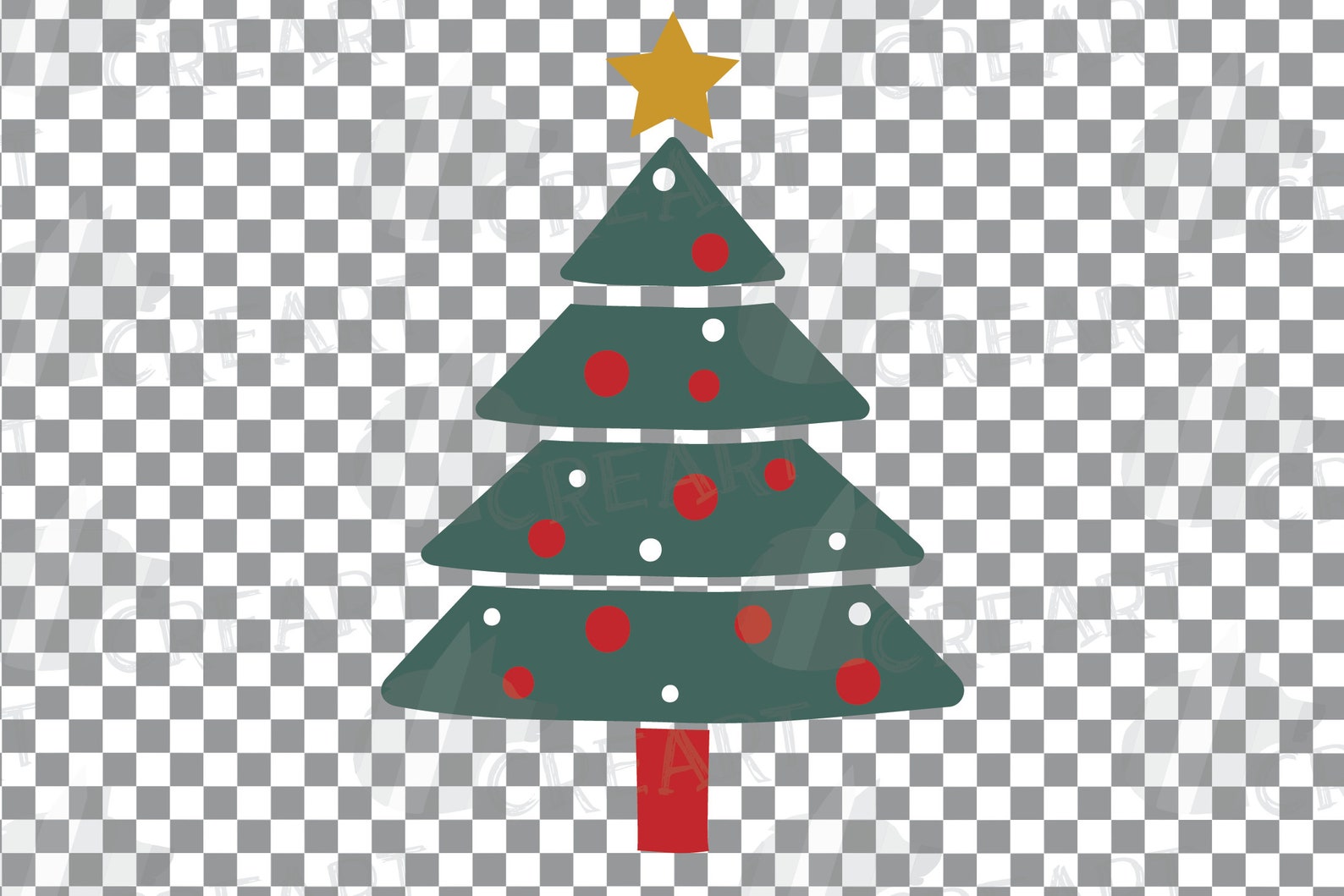 Christmas Elements Printable Clip Art Pack Printable Merry | Etsy