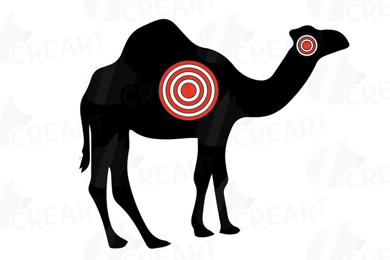 Desert Animals Shooting Targets Clip art pack with 10 Etsy