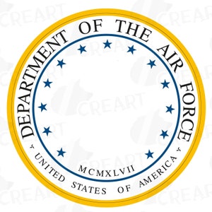US Air Force Enlisted Rank Insignia Vector Collection. United States ...