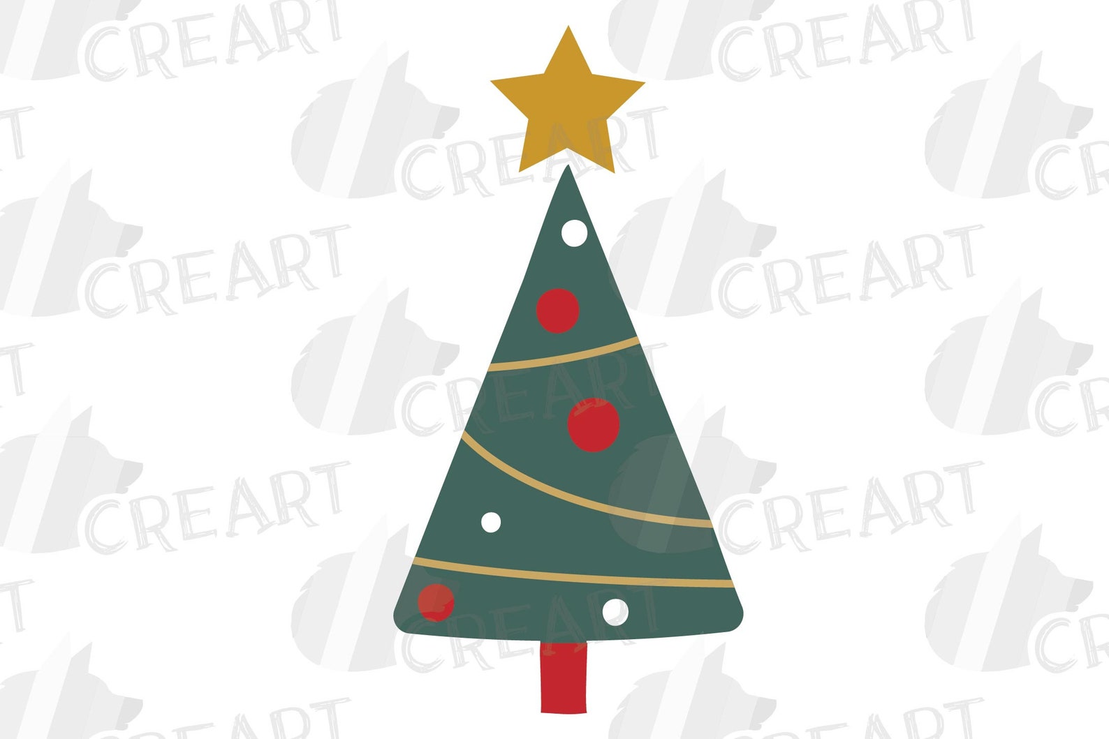 Christmas Elements Printable Clip Art Pack Printable Merry | Etsy