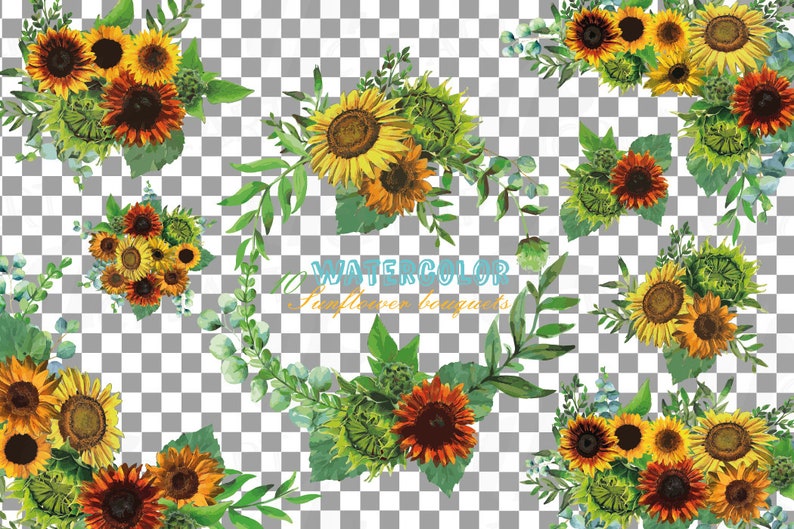 Free Free 90 Clear Background Sunflower Bouquet Svg SVG PNG EPS DXF File