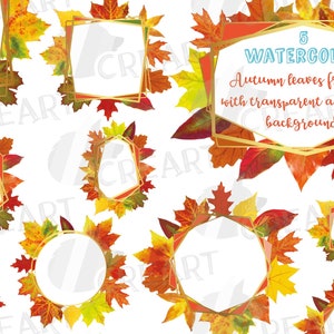 Herbstlaub goldene geometrische Rahmen Vorlagen. Herbsthochzeitsbordüren, Karten, druckbare florale Thanksgiving-Elemente. Einzelstück