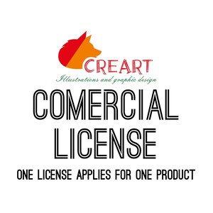 Commercial License: Creart Designs Graphics