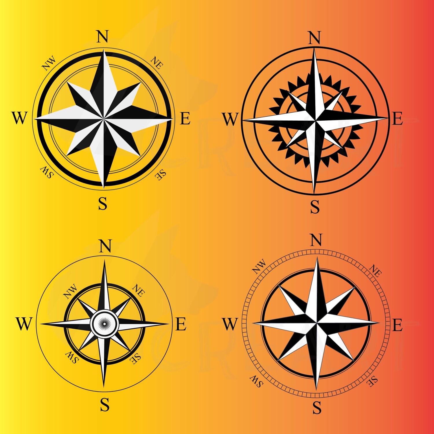 compass rose travellers