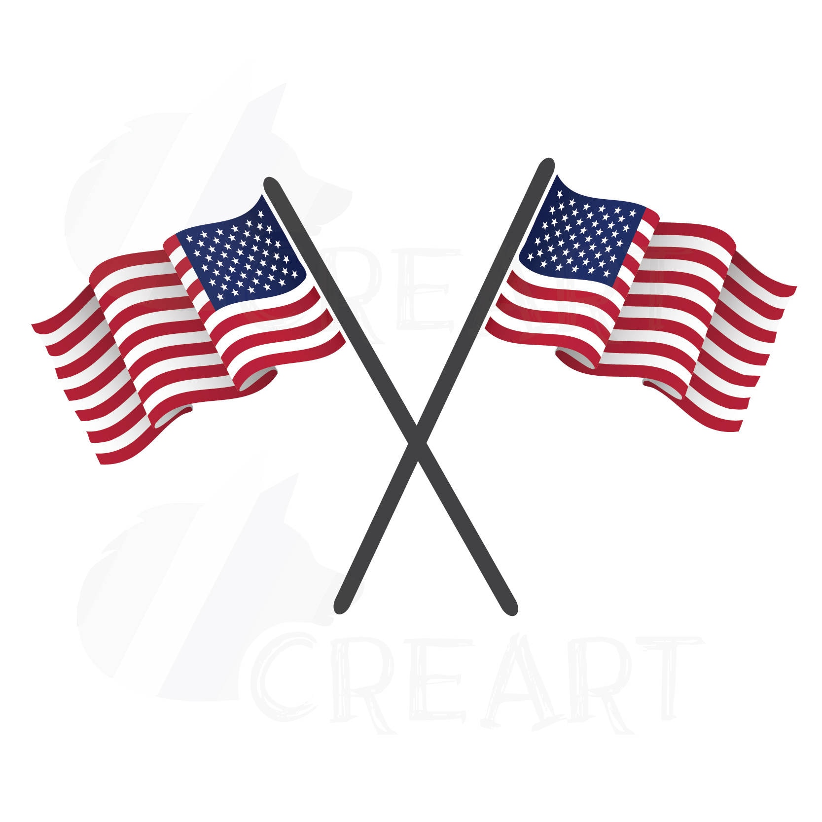 Patriotische Gartenflagge 4. Juli, Doppelseitig – 30,5x45,7 Cm, USA-Flagge Mit Herzen, Aus Jute