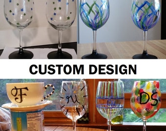 Custom Wine Glasses (Set of 4)