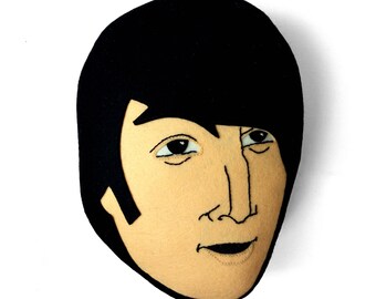 John Lennon cushion. The Beatles