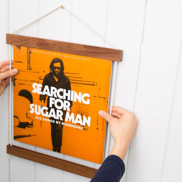 Record Jacket Frame | Dark Wood, LP, Vinyl, Record, Frame, Reclaimed Wood, Fathers Day Gift, Vinyl Storage, Record Holder