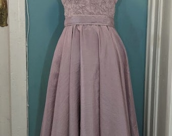 Vintage Backless Evening Gown