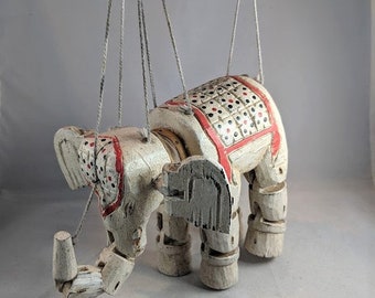 Elefant Puppe / Marionette
