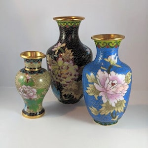 Cloisonne Vases