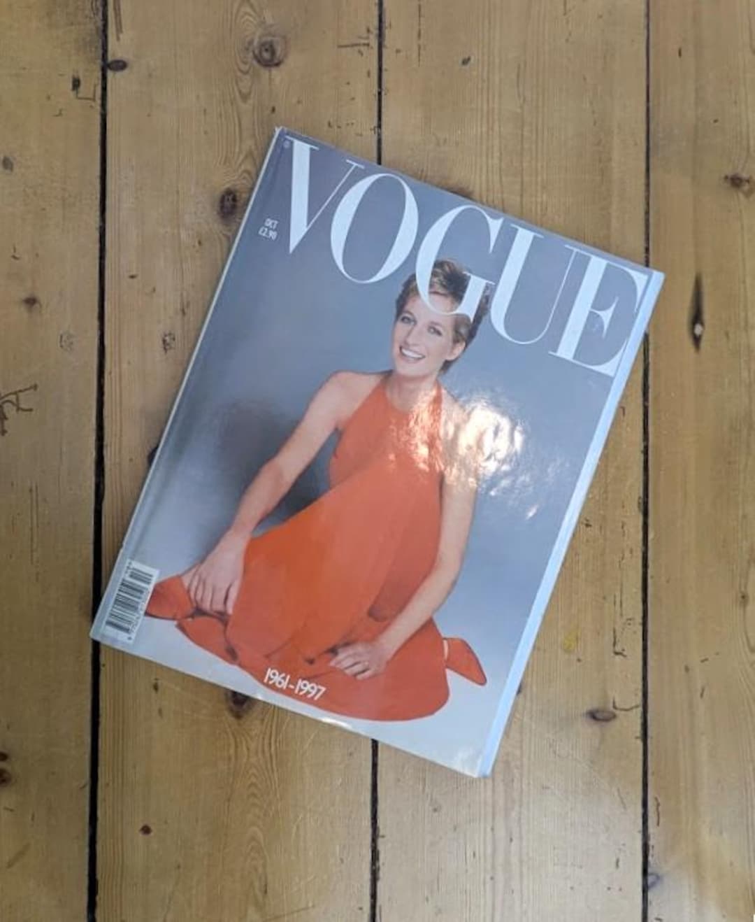 British Vogue October 1997 Issue - Princess Diana - Etsy