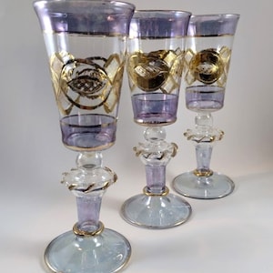 Hand Blown Glass Flutes