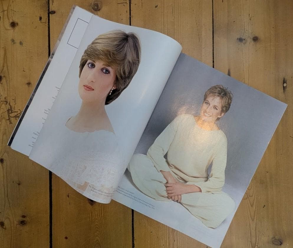 British Vogue October 1997 Issue - Princess Diana - Etsy