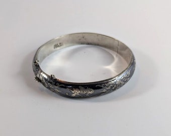 Niello sterlingzilveren Thaise armband
