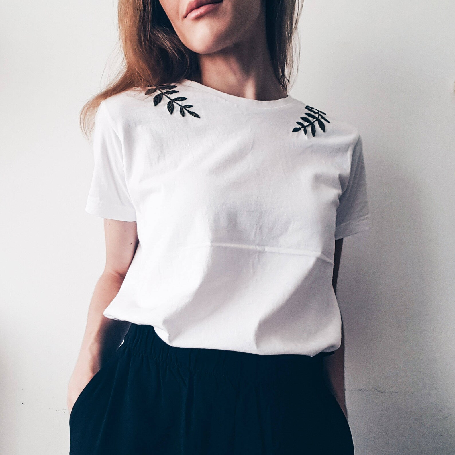 Embroidery Hand Embroidery Embroidery t shirt Embroidery Etsy