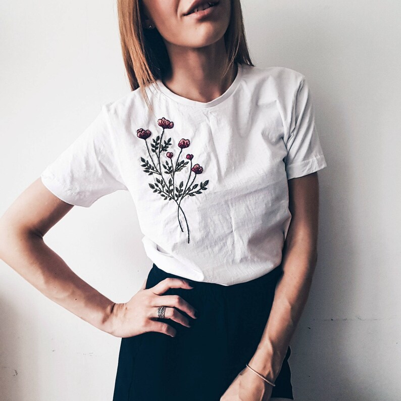 Hand embroidery Embroidery Womens clothes Embroidery Etsy