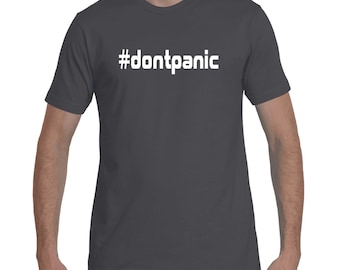 Don't Panic - T-Shirt - Sci-Fi Shirt, Mens' Gift, Women's Gift, Geeky Shirt, Nerdy Shirt