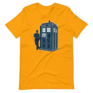 Doctor Who T-Shirt, Tenth Doctor Shirt, Tardis Shirt, Doctor Who Gifts, Tenth Doctor Gifts, Whovian Shirts