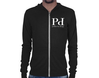 Product by Design Unisex zip hoodie