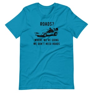 Back to the Future Shirt - Delorean - Short-Sleeve Unisex T-Shirt