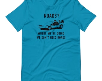 Back to the Future Shirt - Delorean - Short-Sleeve Unisex T-Shirt