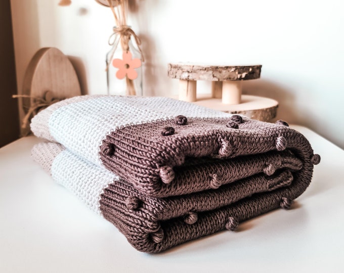 Alia Baby Blanket Knitting Pattern PDF ENGLISH - Etsy Denmark