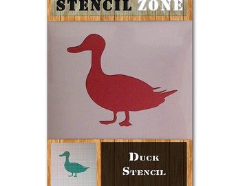Duck Bird Flying Animal Mylar Airbrush Painting Wall Art Stencil four