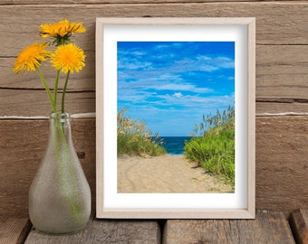 Path to Paradise Vertical 3007, Outer Banks Art, Beach Art, Outer Banks Photography, OBX Scenery, Authentic Outer Banks Art