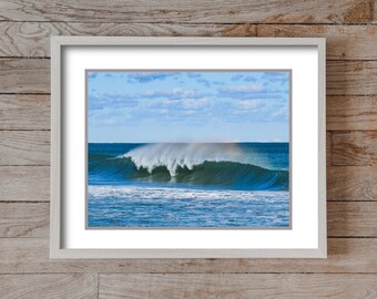 Rainbow Wave 8042,Authentic Outer Banks Art, OBX Photography, Outer Banks Landscape, Coastal Art
