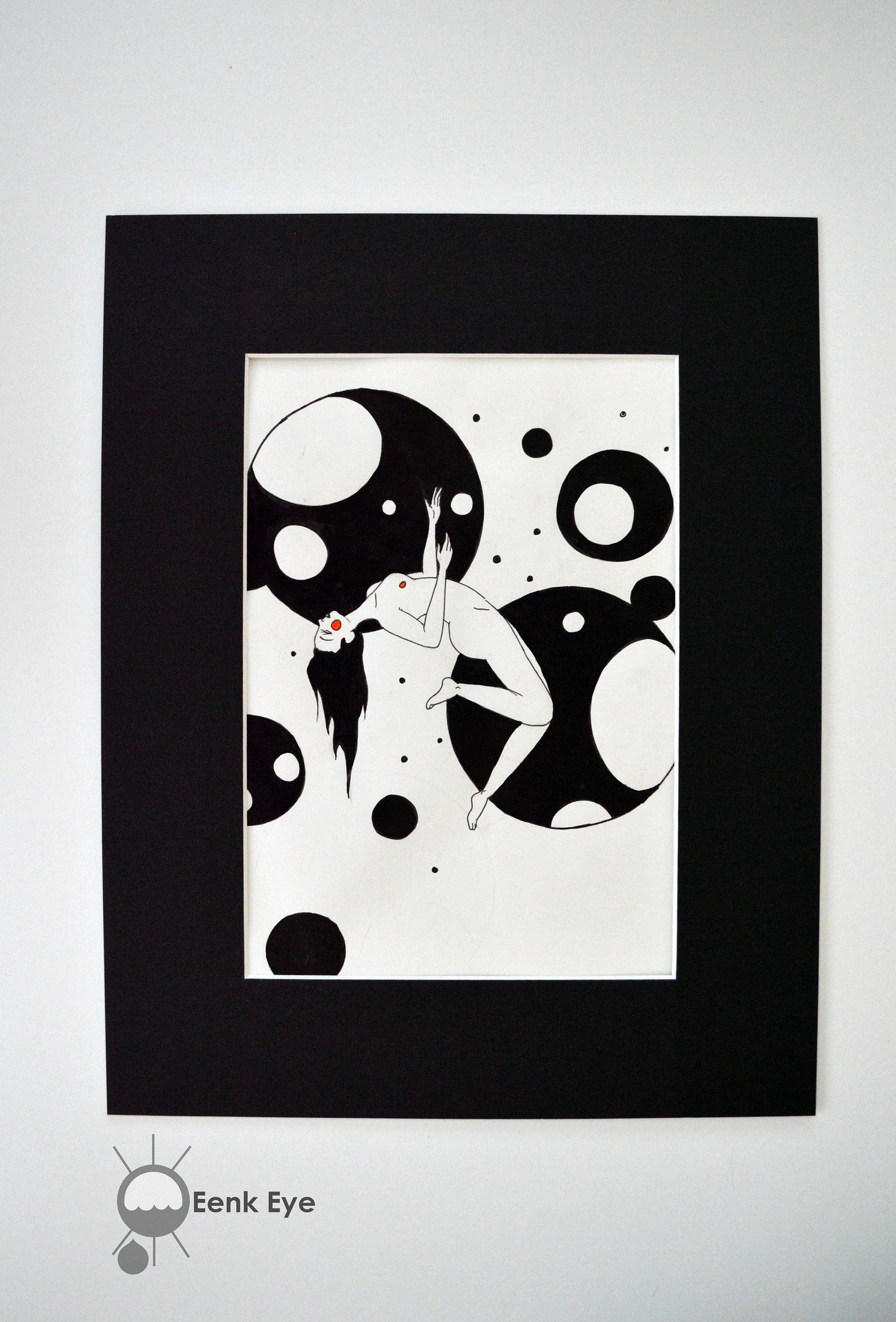 Letting Go Hand Drawn Original Illustration Etsy