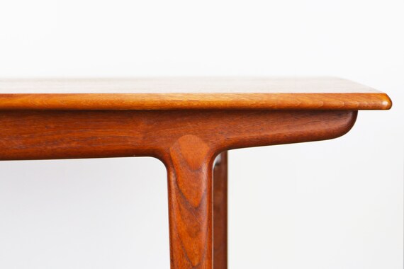 Rare Danish Dining Room Set by Ejner Larsen & Aksel Bender Madsen Teak Papercord Table Chairs Mid century modern Rare Danish Dining Room Set by Ejner Larsen & Aksel Bender Madsen Teak Papercord Table Chairs Mid century modern