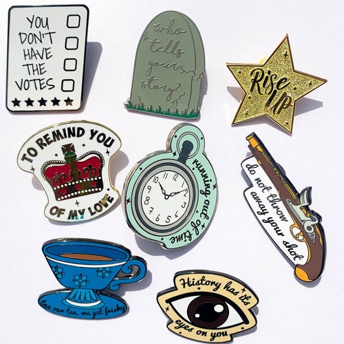 Musical Pin Series Hamilton Etsy