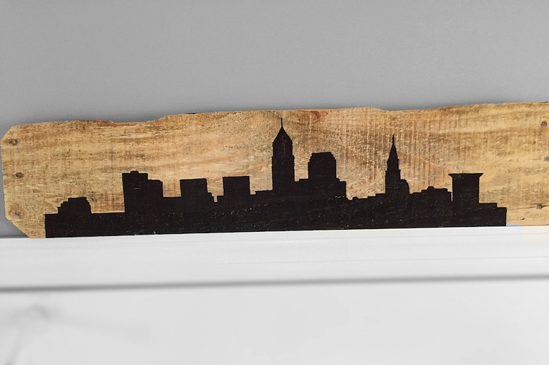 Rustic Cleveland Skyline image 1