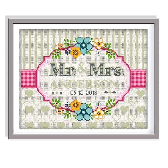 Free Wedding Cross Stitch Patterns Charts