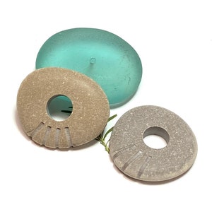 Carved Pebble Donuts