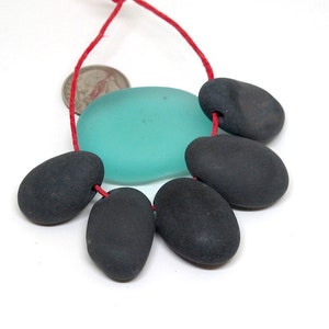 Lake Michigan Pebble Pendants