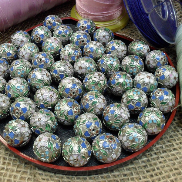 Loose Cloisonne Beads 18mm 10 pieces/lot