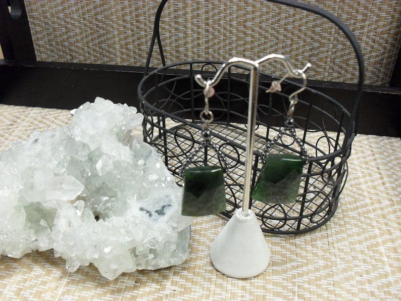 Jade Taper Earring