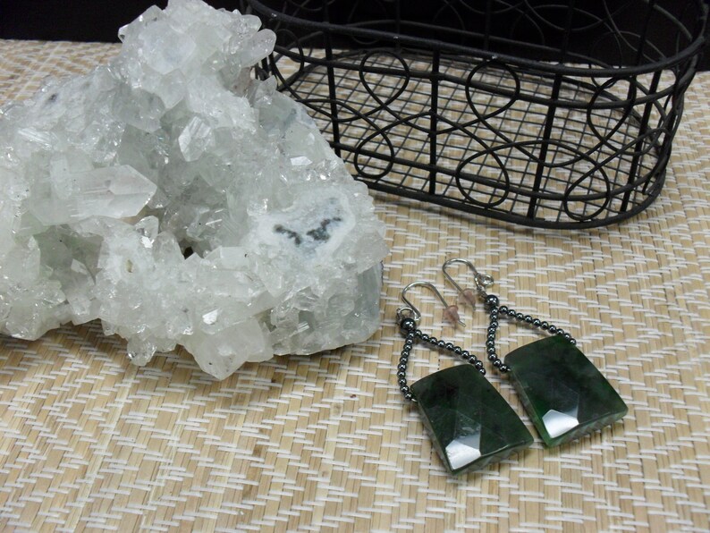 Jade Taper Earring