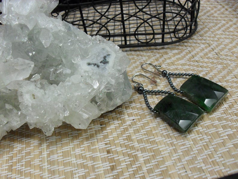 Jade Taper Earring