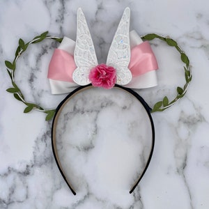 Disney Fairies: Rosetta Inspired Minnie Mouse Ears with Fairy Wings