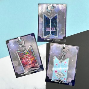 BTS Song Inspired Logo Keychain, Spring Day, Ddaeng, Zero O’clock