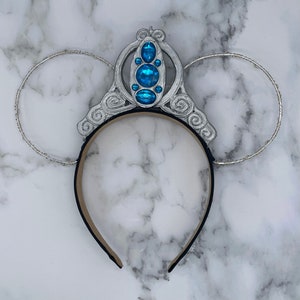 Disney Princess: Cinderella Inspired Minnie Mouse Tiara Ears