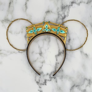 Disney Princess: Aladdin Jasmine Inspired Minnie Mouse Tiara Ears