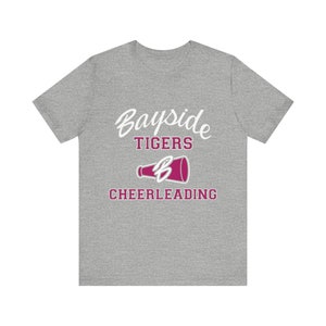 Bayside Tigers Cheer Shirt | Saved by the Bell Inspired Tee | 90s Retro Cheerleader Style
