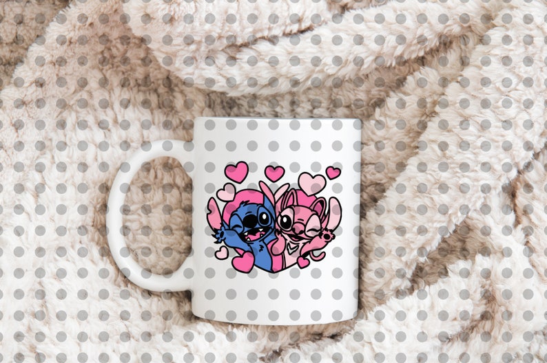 Download Stitch and Angel Heart SVG & PNG Clip Files Lilo and ...