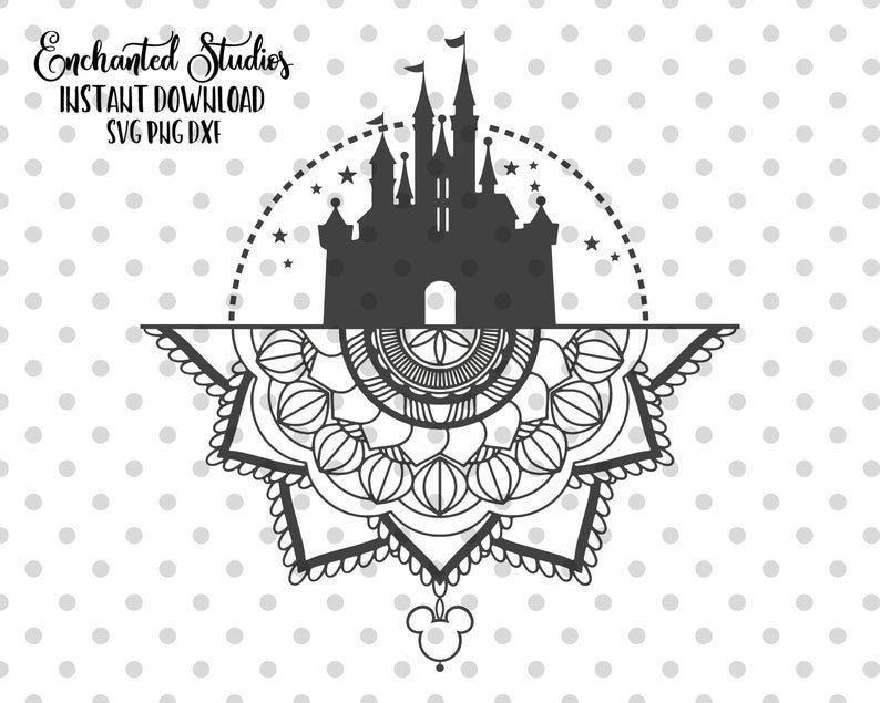 Download Disney Mandala Svg Free For Crafters - Layered SVG Cut ...