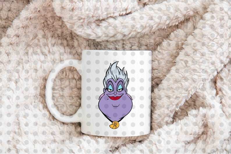 Download Ursula Svg Little Mermaid Head SVG PNG DXF Layered Cricut ...
