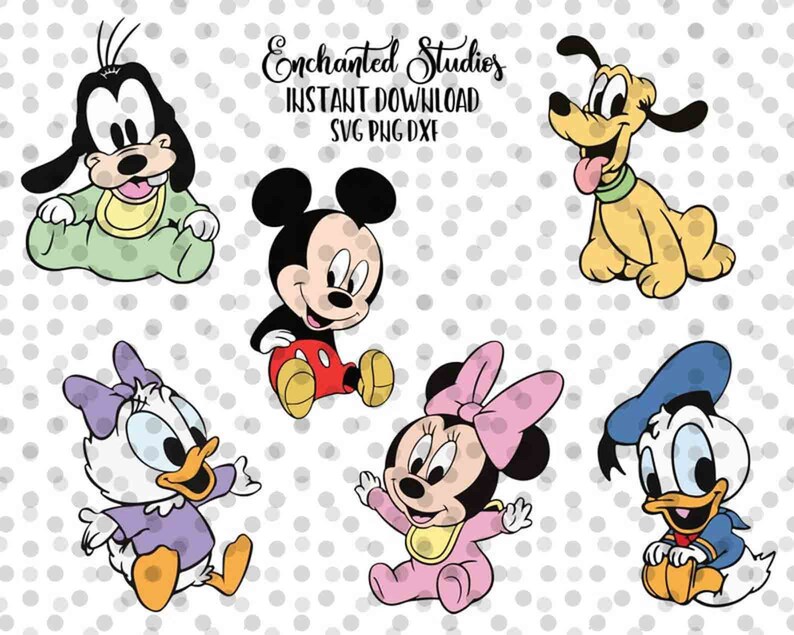 Free Free 294 Svg Mickey And Friends Silhouette SVG PNG EPS DXF File